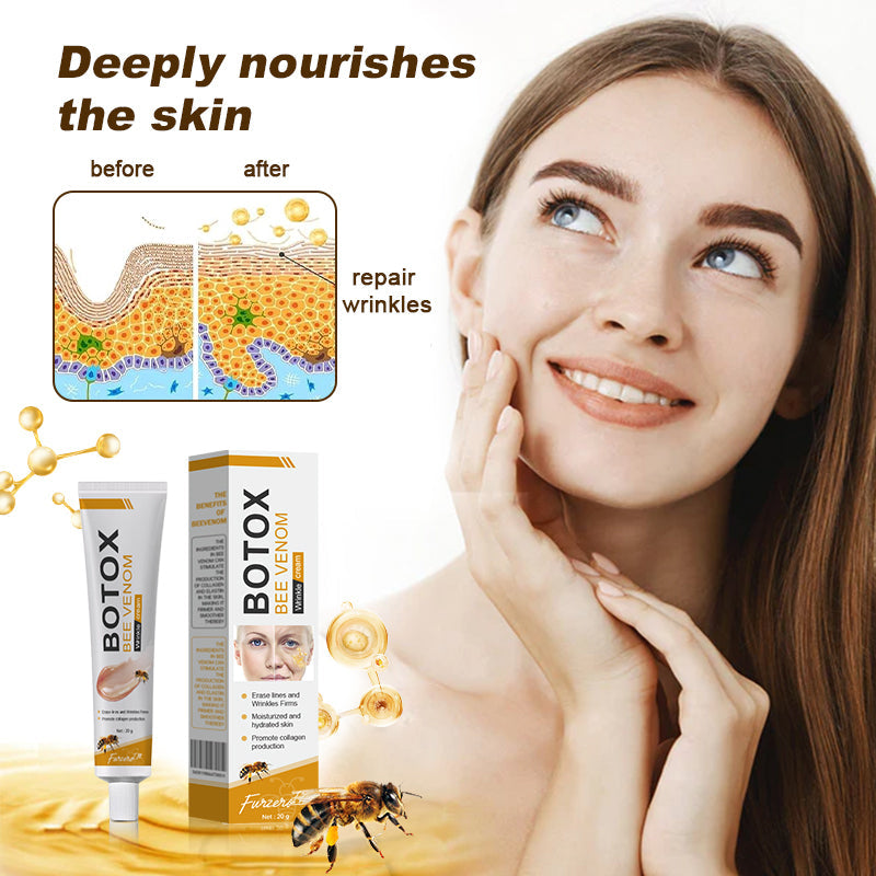 šFurzero⢠Botox Bee Venom Wrinkle Removal Cream-Last Day Promotion 70% OFF