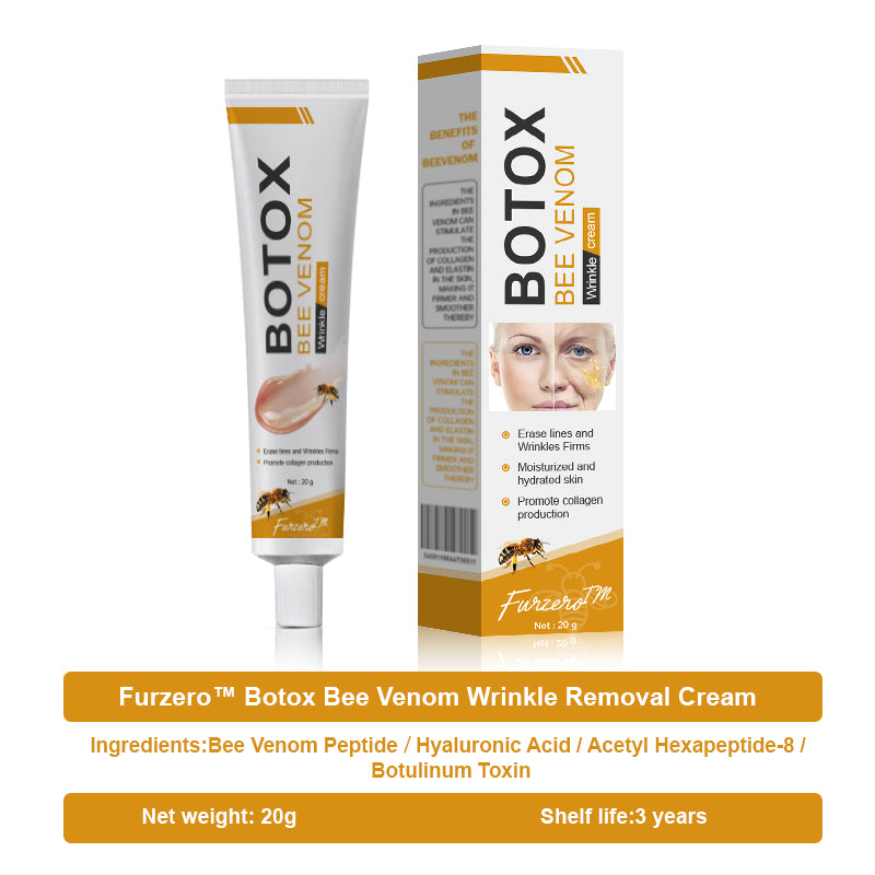 🍇Furzero™ Botox Bee Venom Wrinkle Removal Cream-Last Day Promotion 70% OFF