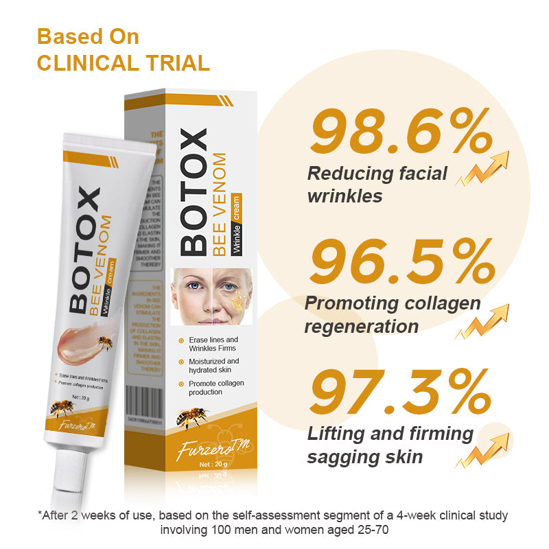 🍇Furzero™ Botox Bee Venom Wrinkle Removal Cream-Last Day Promotion 70% OFF